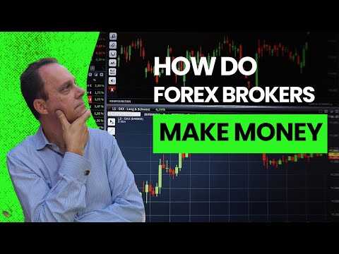 How do forex brokers make their money