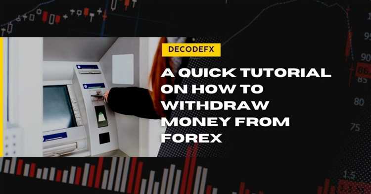 How to withdraw money from forex