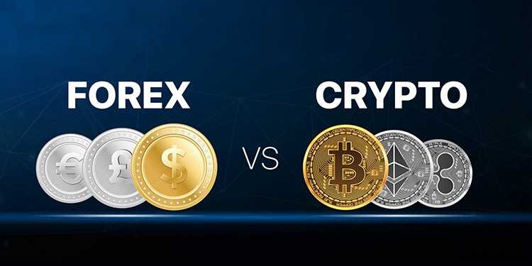 What is the difference between forex and cryptocurrency